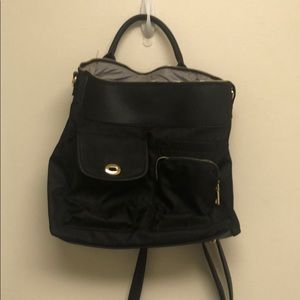 Black backpack